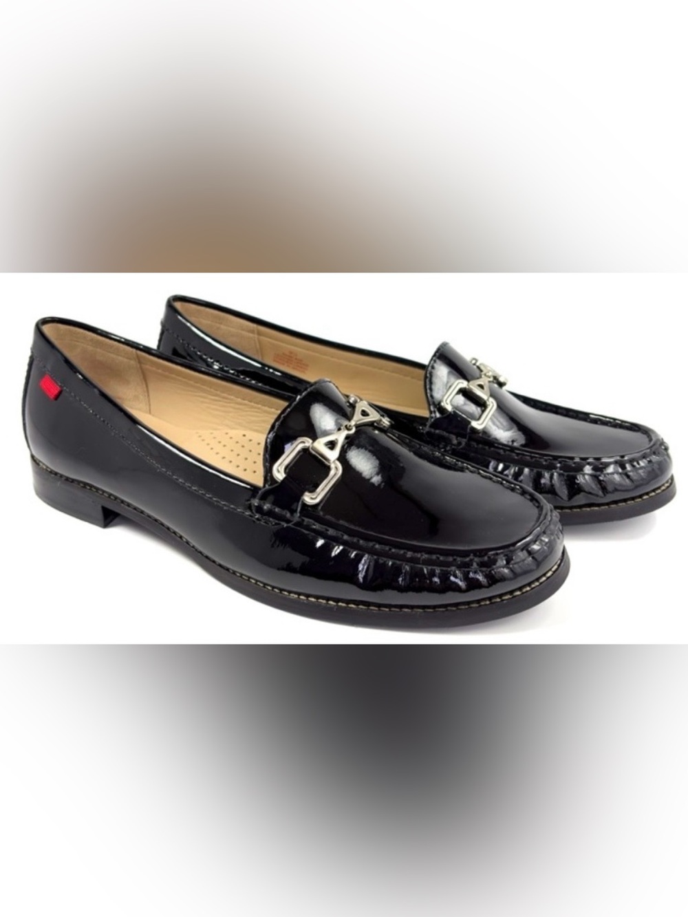 Marc Joseph New York Patent Leather Horsebit Loafers size 9.5M